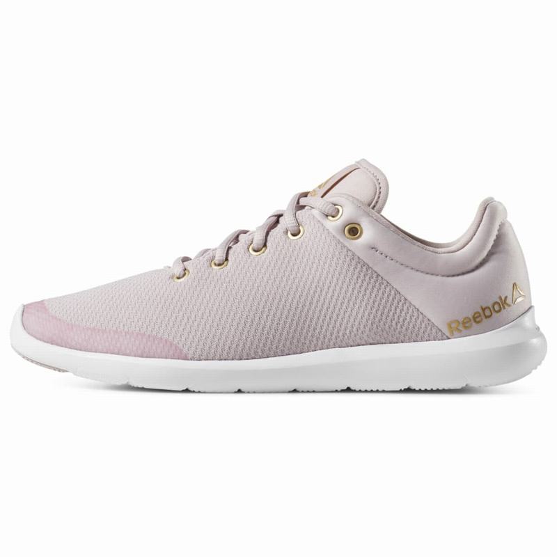 Reebok Studio Basics Pracovna Obuv Damske - Lavendel/Biele ZU6987BG